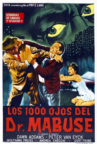 Portada de Los 1000 ojos del Dr. Mabuse
