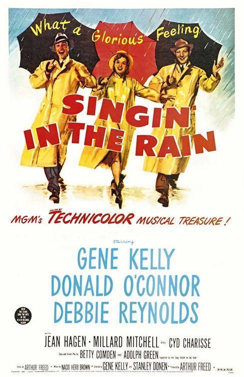 Portada de Cantando bajo la lluvia (Singin’ in the Rain)
