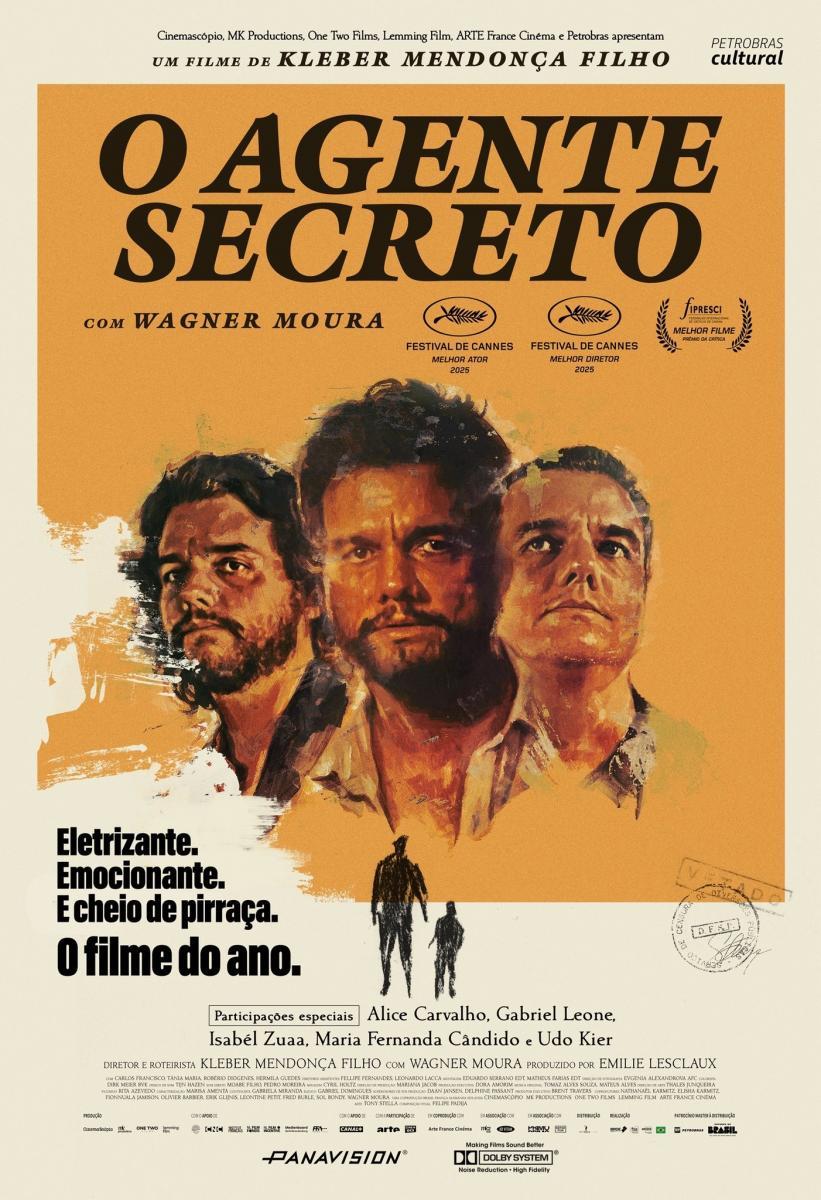 Portada de O Agente Secreto
