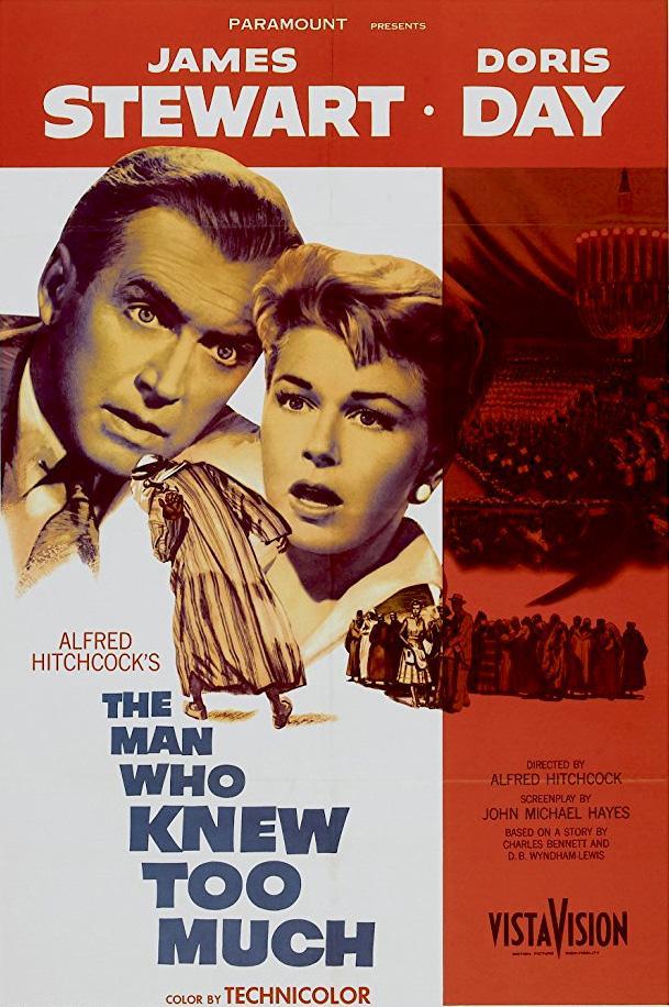 Portada de The Man Who Knew Too Much (El hombre que sabía demasiado) Remake