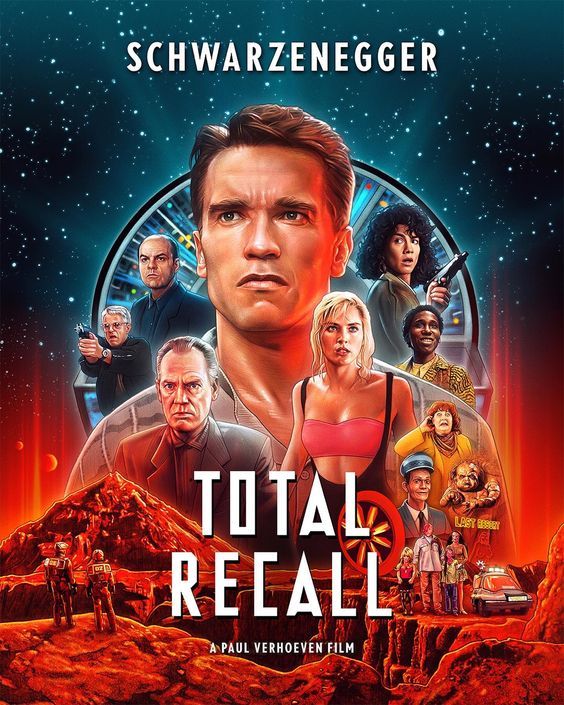Portada de El vengador del futuro (Total Recall, 1990)