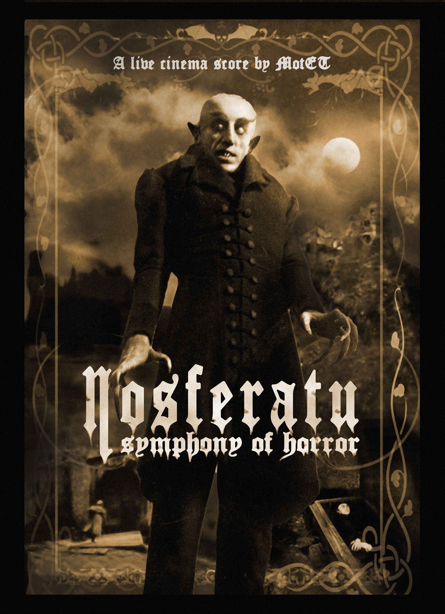 Portada de Nosferatu, eine Symphonie des Grauens