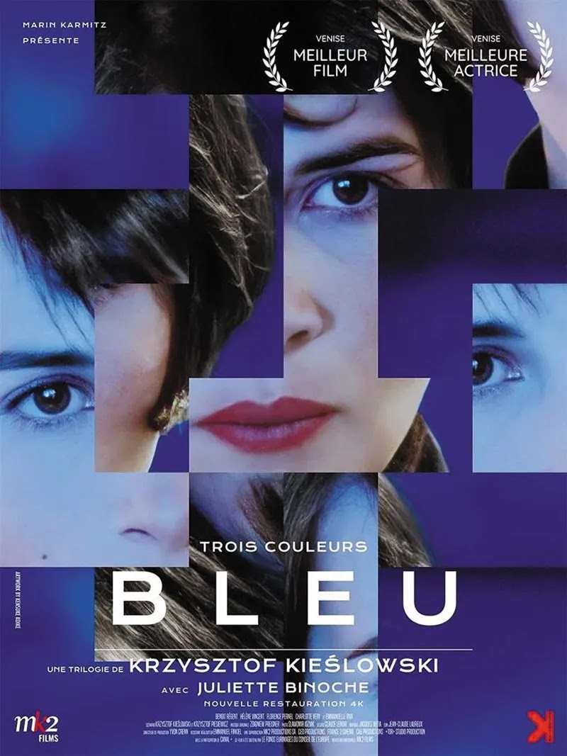 Portada de Tres colores: Azul